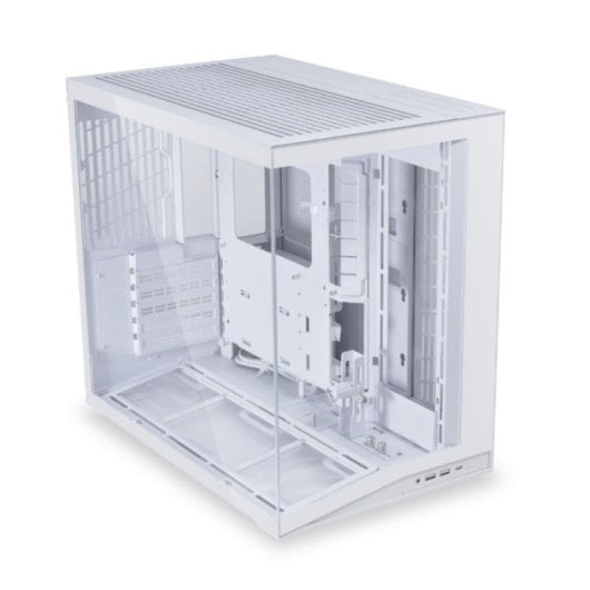 Boîtier Lian Li 011 Dynamic Mini O11D mini V2 Flow Blanc ATX Verre trempé