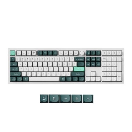 Keychron Q6 Hall Effect Teclado Mecânico Magnético Sem Fios RGB (USA)