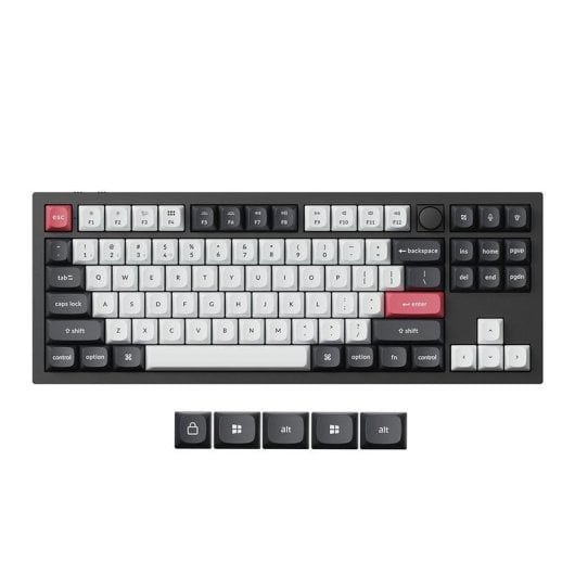 Keychron Q3 HE Teclado Mecânico Sem Fios Rapid Trigger RGB Alumínio (US)