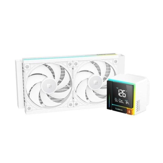 Refrigeração Líquida Sudokoo Energlo 240 240mm 3 Ventoinhas Ecrã Segmentado