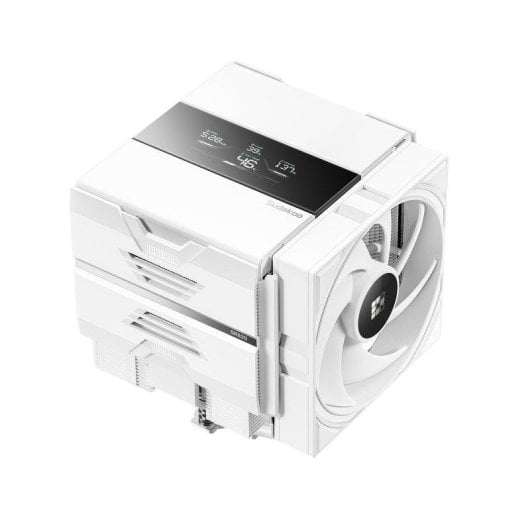 Refrigeración Aire Sudokoo Socket AM5 Torre Doble SK620V Blanco Pantalla Digital