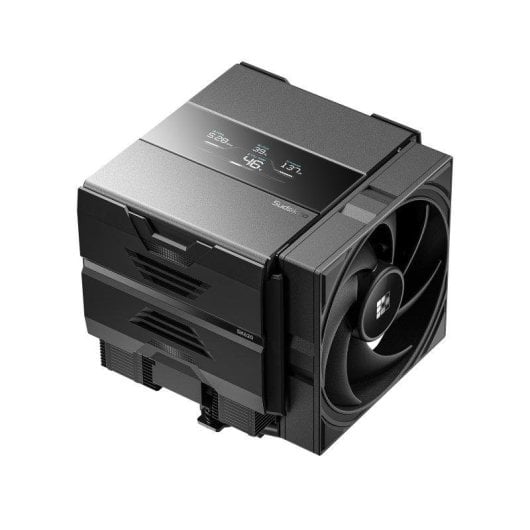 Refrigeración Aire Sudokoo Socket AM5 120mm SK620V Doble Torre Pantalla Digital