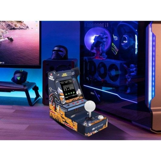 Dreamgear DGUNL-7007 Retro Portátil Joystick Juegos Arcade No Almacenamiento Negro