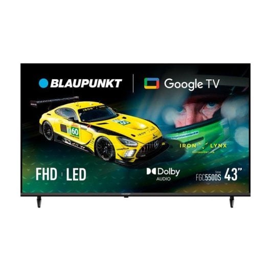 TV Blaupunkt LED 43FGC5500S 43" Full HD Google TV Chromecast Dolby Audio
