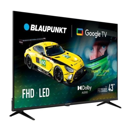 TV Blaupunkt LED 43FGC5500S 43" Full HD Google TV Chromecast Dolby Audio