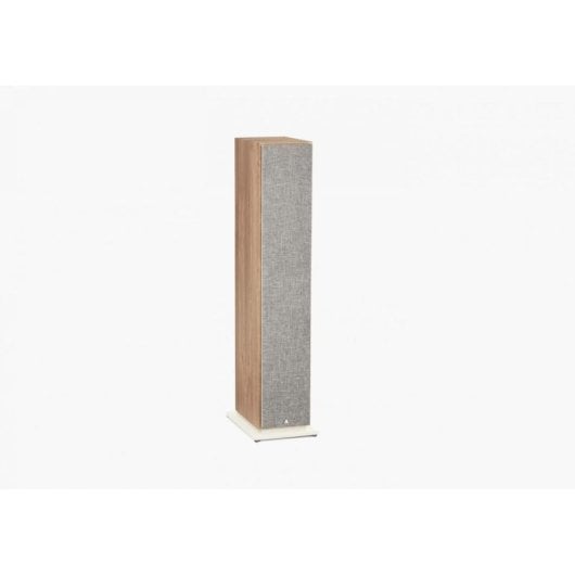 Enceintes Triangle 3 voies filaires 170W effet de sol finition chêne