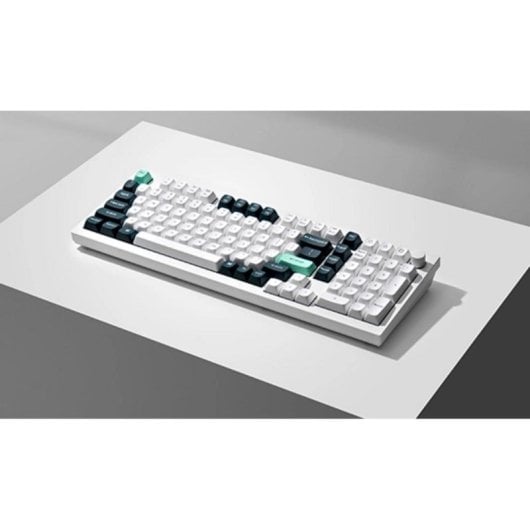 Keychron Q5 Hall Effect Teclado Mecânico Magnético Sem Fios RGB Branco com Layout ISO