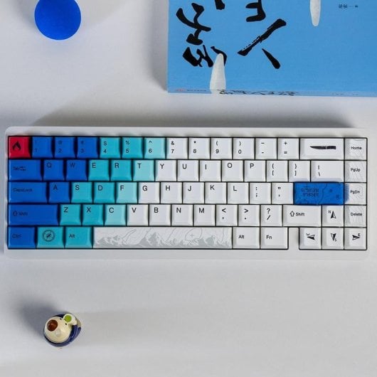 Teclado Varmilo Muse65 mecânico Layout US ANS RGB switches magnéticos