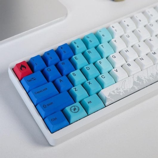 Teclado Varmilo Muse65 mecânico Layout US ANS RGB switches magnéticos