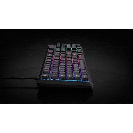 Teclado Corsair K55 CORE RGB membrana Layout FR retroéclairé