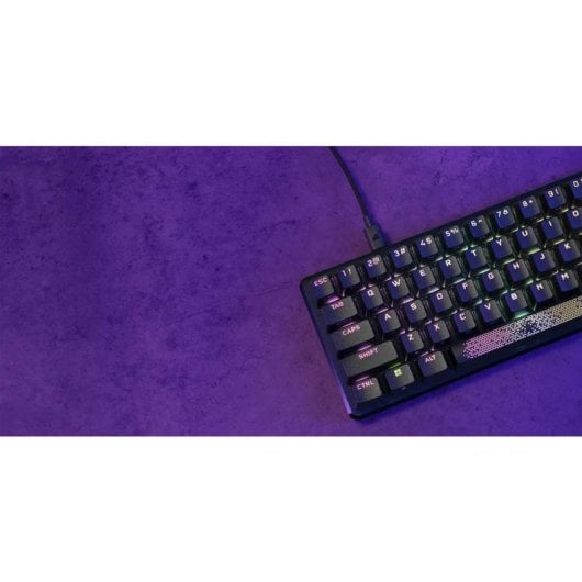 Teclado Corsair K65 PRO MINI mecánico Layout FR retroiluminado RGB compacto