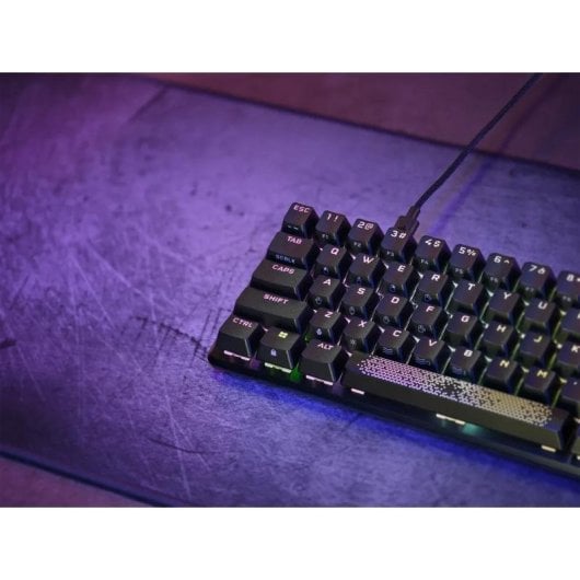 Teclado Corsair K65 PRO MINI mecánico Layout FR retroiluminado RGB compacto
