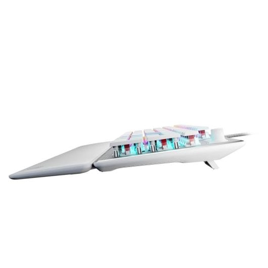 Teclado Turtle Beach Vulcan II mecánico AZERTY RGB reposamuñecas Blanco