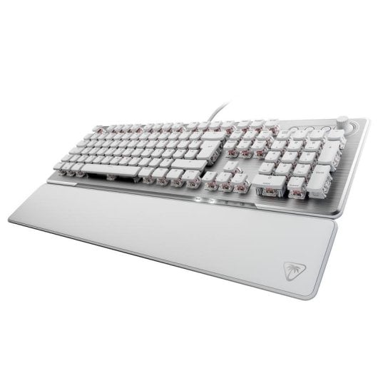 Teclado Turtle Beach Vulcan II mecánico AZERTY RGB reposamuñecas Blanco