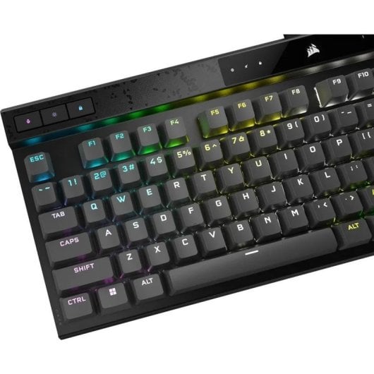 Tastiera Corsair K70 MAX meccanica Layout FR retroilluminata RGB riposo polsi