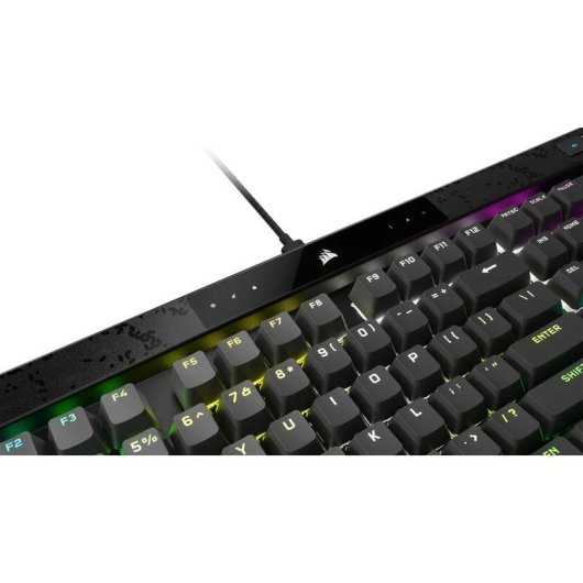 Tastiera Corsair K70 MAX meccanica Layout FR retroilluminata RGB riposo polsi