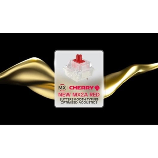 Teclado Cherry Xtrfy K5V2 Compact mecânico Layout FR RGB Hot-Swappable
