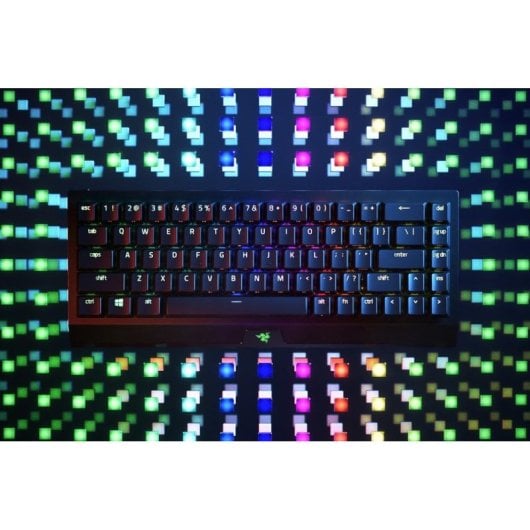 Teclado Razer BlackWidow V3 Mini mecânico Layout FR sem fios RGB