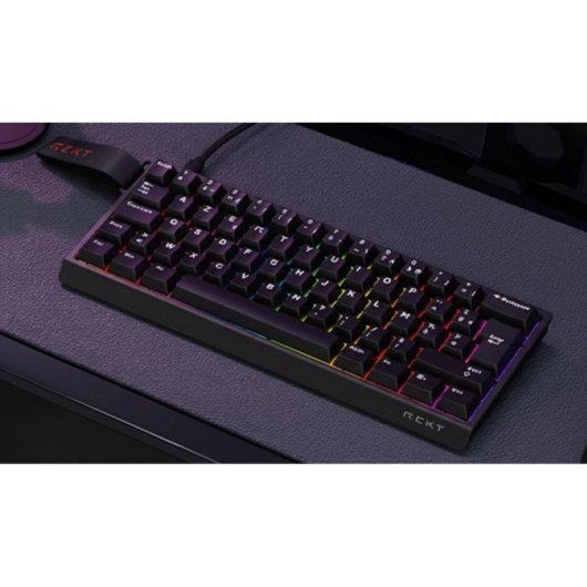 Teclado REKT HIRO 60 mecánico Layout FR RGB Rapid Trigger