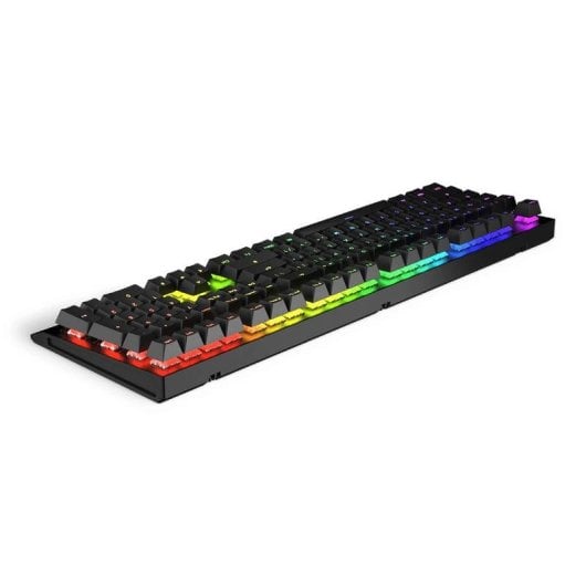 Teclado Wooting Two HE Hall Effect Magnético Layout US anti salpicaduras retroiluminado RGB