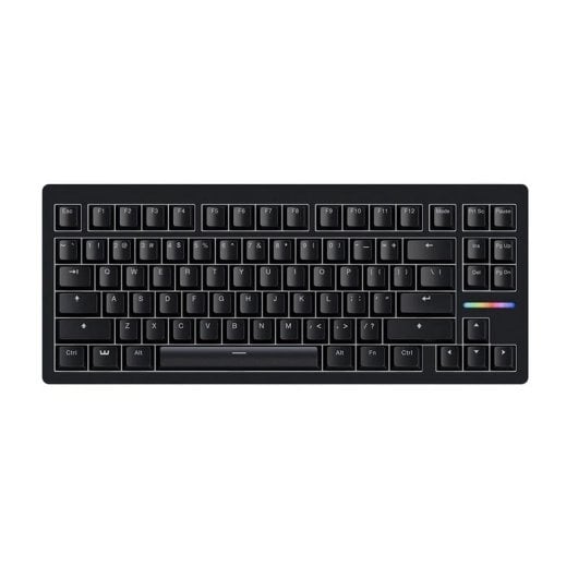 Teclado Wooting 80HE Hall Effect Magnético Layout US compacto RGB cableado