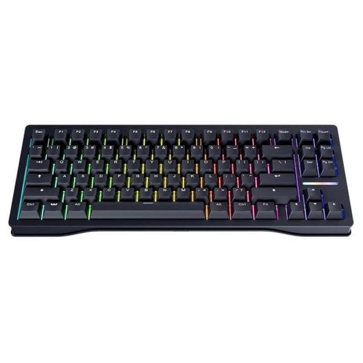Teclado Wooting 80HE Hall Effect Magnético Layout US compacto RGB cableado