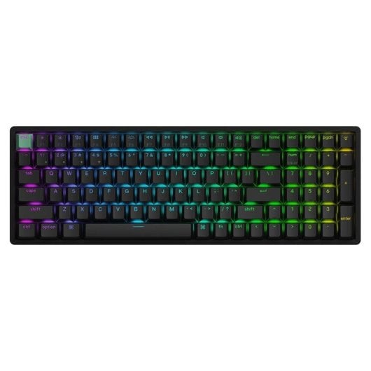 Teclado Keychron K4 HE mecânico Layout US RGB sem fios e com fios