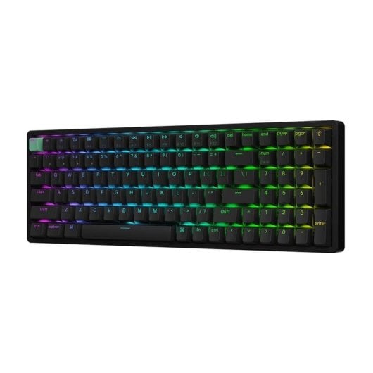 Teclado Keychron K4 HE mecânico Layout US RGB sem fios e com fios