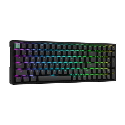 Teclado Keychron K4 HE mecânico Layout US RGB sem fios e com fios