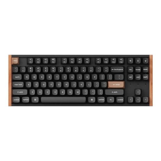 Teclado Keychron K8 HE mecânico Layout US compacto RGB sem fios