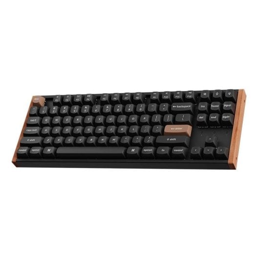 Teclado Keychron K8 HE mecânico Layout US compacto RGB sem fios