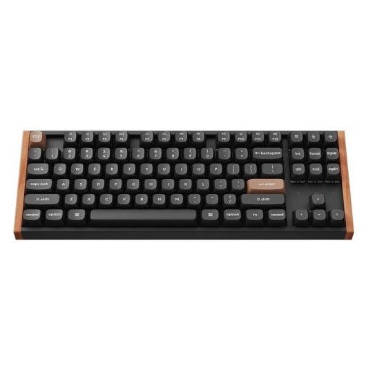 Teclado Keychron K8 HE mecânico Layout US compacto RGB sem fios