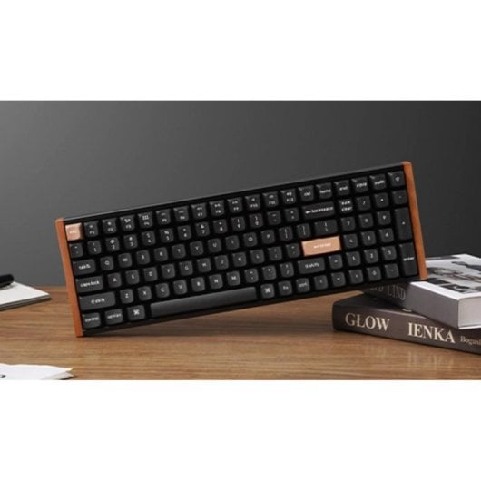 Teclado Keychron K4H-F1 mecânico Layout US RGB wireless hot-swap