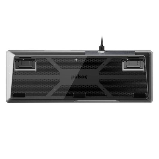 Teclado Pulsar PCMK 2 HE mecânico Layout ANSI RGB hot-swap gaming