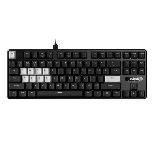 Teclado Pulsar PCMK 2 HE mecânico Layout ANSI RGB hot-swap gaming