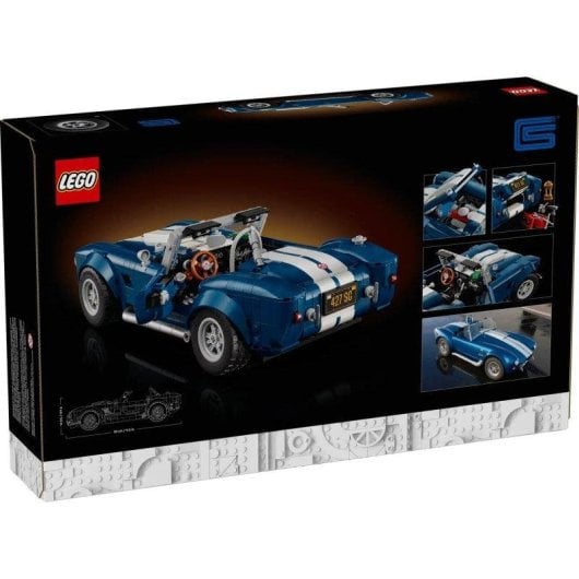 LEGO Icons Shelby Cobra 427 S/C 10357 1241 piezas