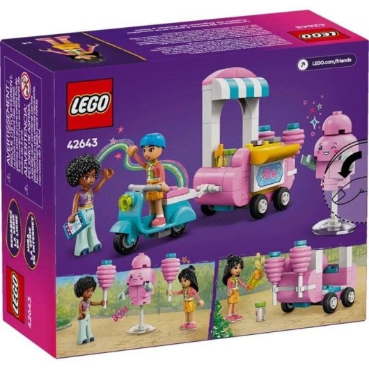 LEGO Friends Stand Barbe à Papa et Trottinette 42643 110 pièces