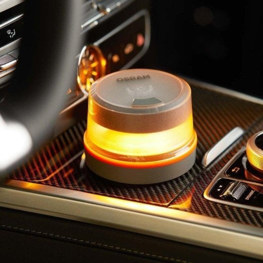 Baliza Osram V16 IoT Road Flare Omologata DGT Geolocalizzata LED Arancione
