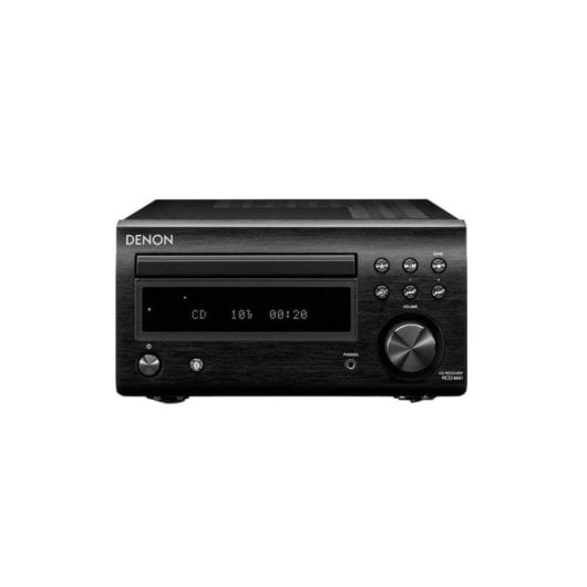 Minicadena Denon D-M41 60W RMS Bluetooth Radio FM DAB/CD Negra