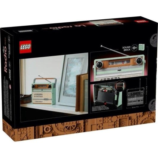 LEGO Icons Radio Retro 10334 906 piezas