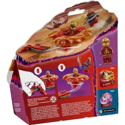 LEGO Ninjago Girador Spinjitzu Dragon de Kai 71823 54 pièces