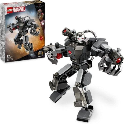 LEGO Marvel Armure Mécanique War Machine 76277 154 pièces
