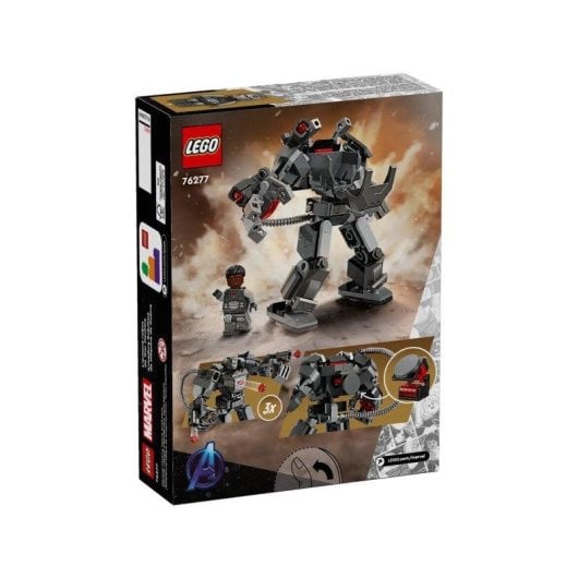 LEGO Marvel Armure Mécanique War Machine 76277 154 pièces