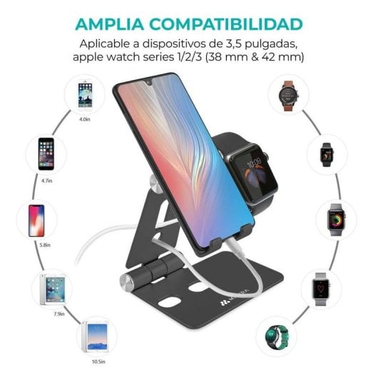 Apple Watch SE 2 GPS 4G NFC 44mm OLED Argent Boîtier Aluminium Bleu S/M Résistant à l’eau