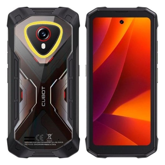 Cubot KingKong Mini 4 8GB 256GB 4.7" 90Hz 4G Dual SIM IP69K Cámara 48MP NFC Android 15 Negro