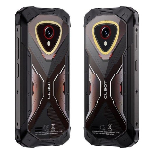 Cubot KingKong Mini 4 6GB 128GB 4.7" 90Hz 4G Dual SIM NFC IP69K Android 15 Preto