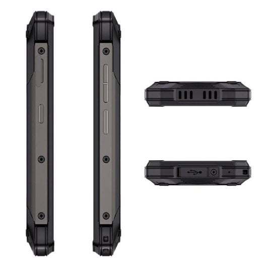 Cubot KingKong Mini 4 6GB 128GB 4.7" 90Hz 4G Dual SIM NFC IP69K Fingerabdruck Android 15 Schwarz