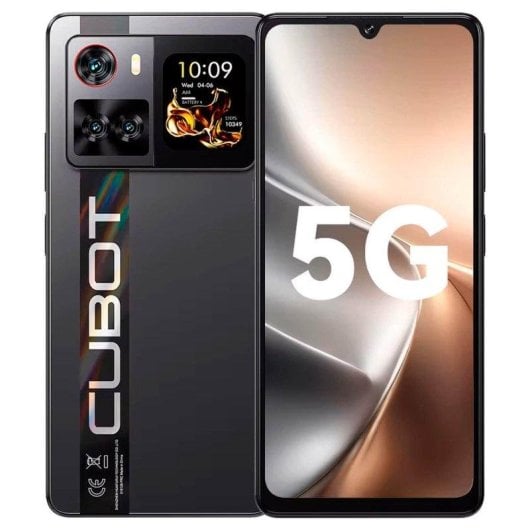 Cubot X100 8 Go 256 Go 6.88" 120Hz 5G Double SIM Batterie 5100mAh NFC Android 15 Noir