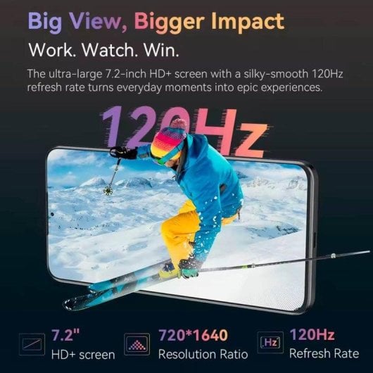 Cubot Note 60 6GB 128GB 7.2" 120Hz 4G Dual SIM NFC 7000mAh Android 15 Grau