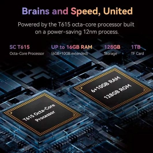 Cubot Note 60 6GB 128GB 7.2" 120Hz 4G Dual SIM NFC 7000mAh Android 15 Schwarz